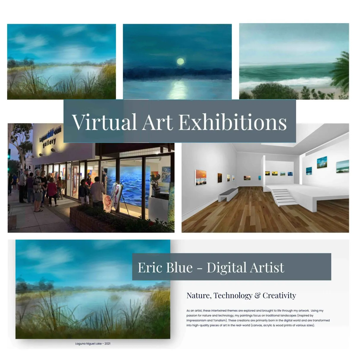 Virtual exhibition announcement