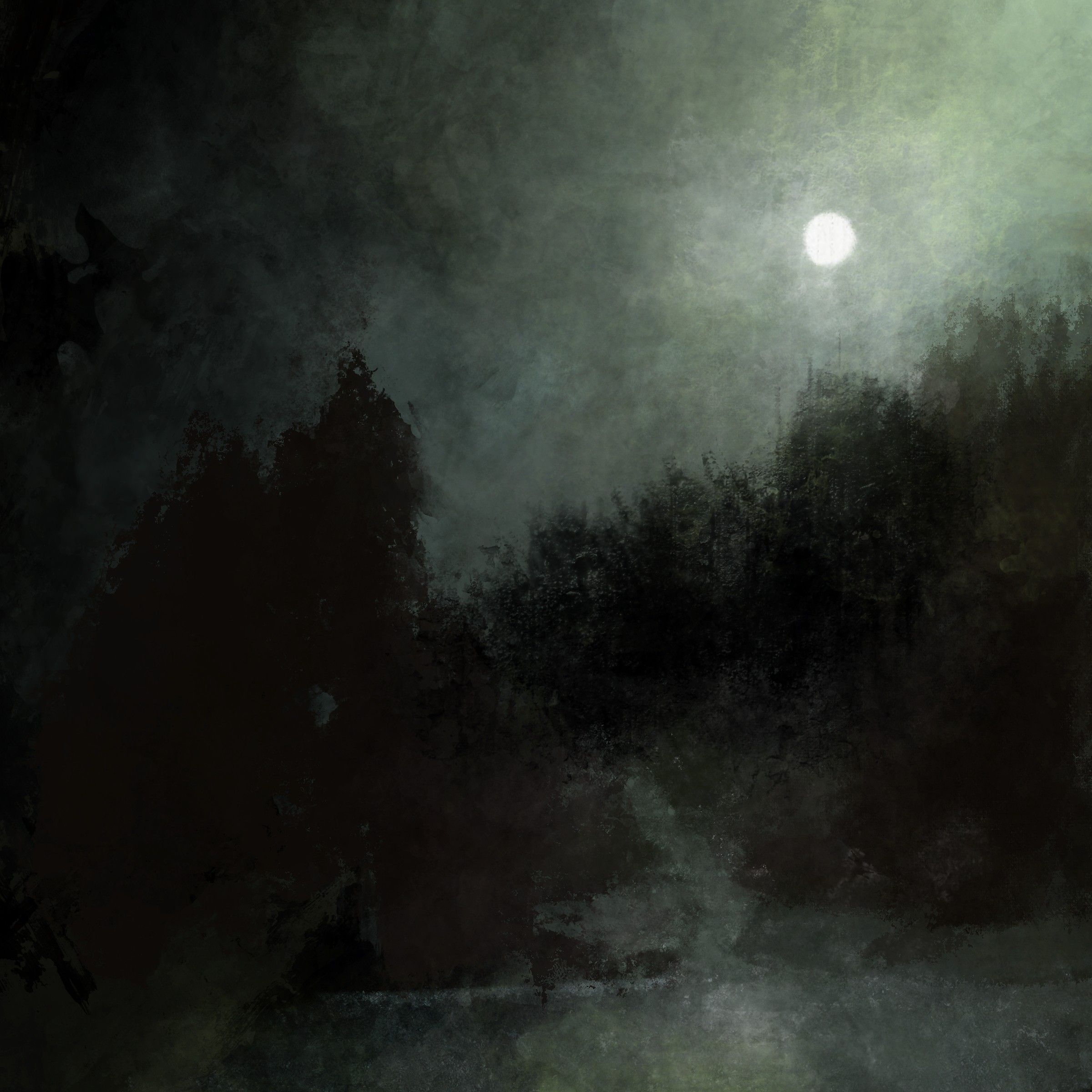 Moonlit Forest