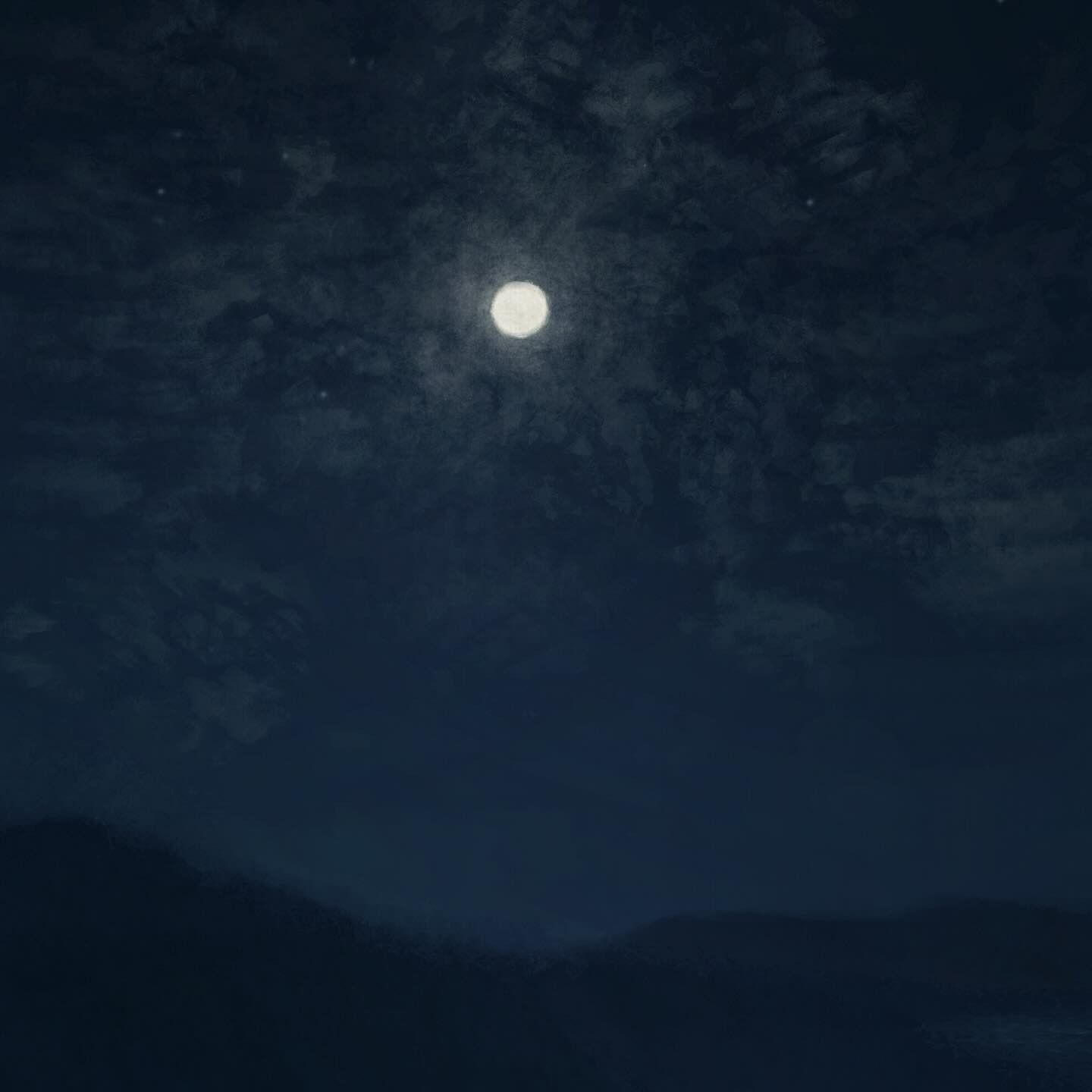 Mountains and Moonlight